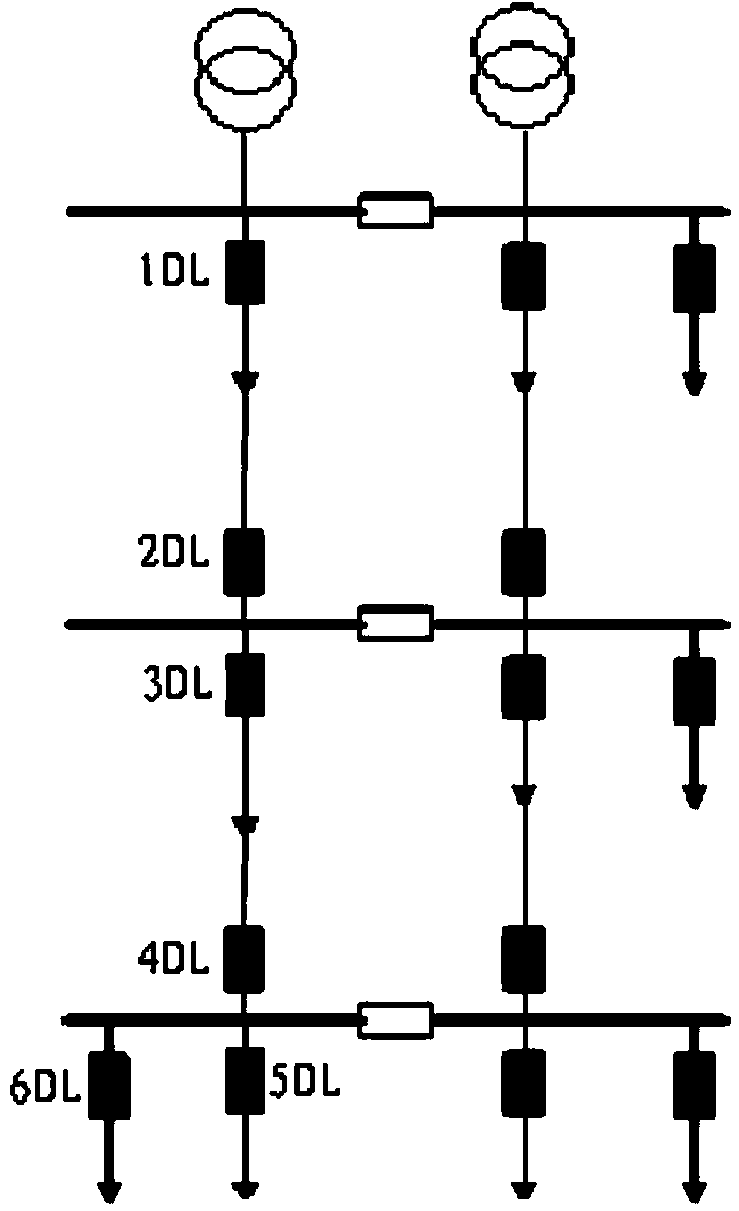 Power distribution device, protective system, mining power monitoring system and protection method