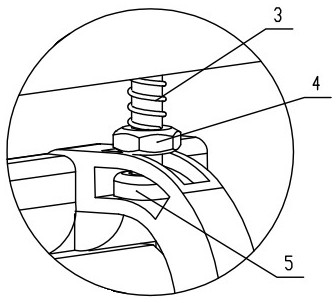 Radiator assembly used for fixing electronic component