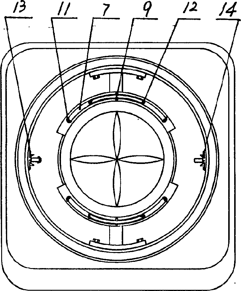 Novel full-automatic washing machine