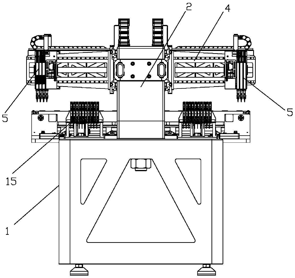 3C industry orientated modular multi-cantilever multifunctional device