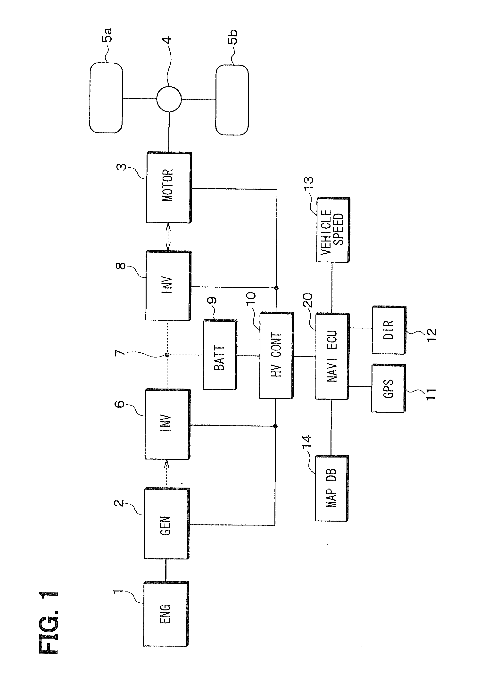 Vehicle drive control apparatus, travel section pick-up apparatus and method of picking up travel section