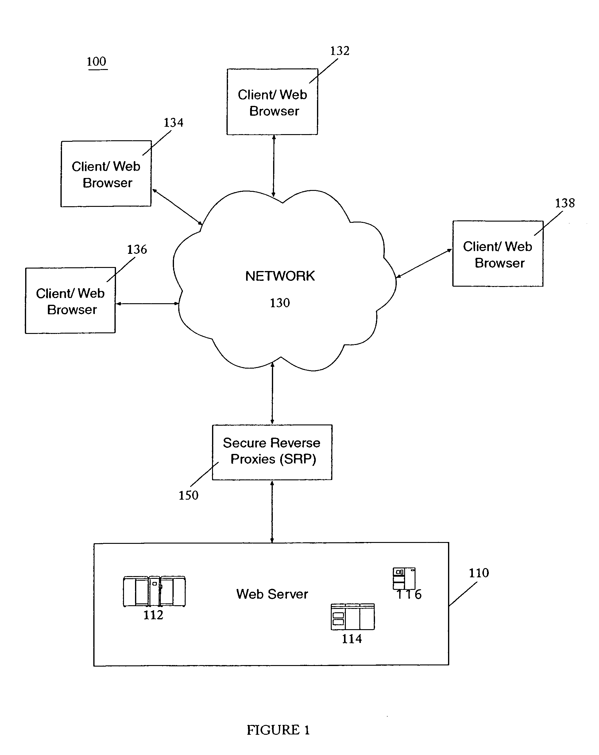 Method and system for caching secure web content