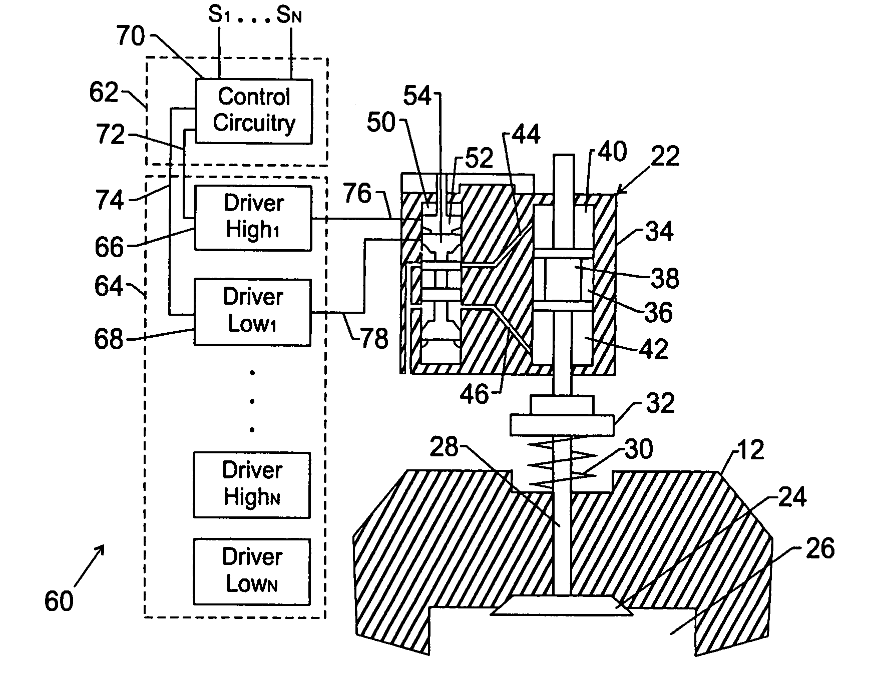 Quasi resonant gate controller for a power driver