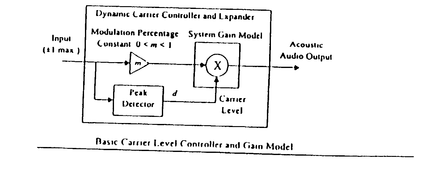 Dynamic carrier system for parametric arrays
