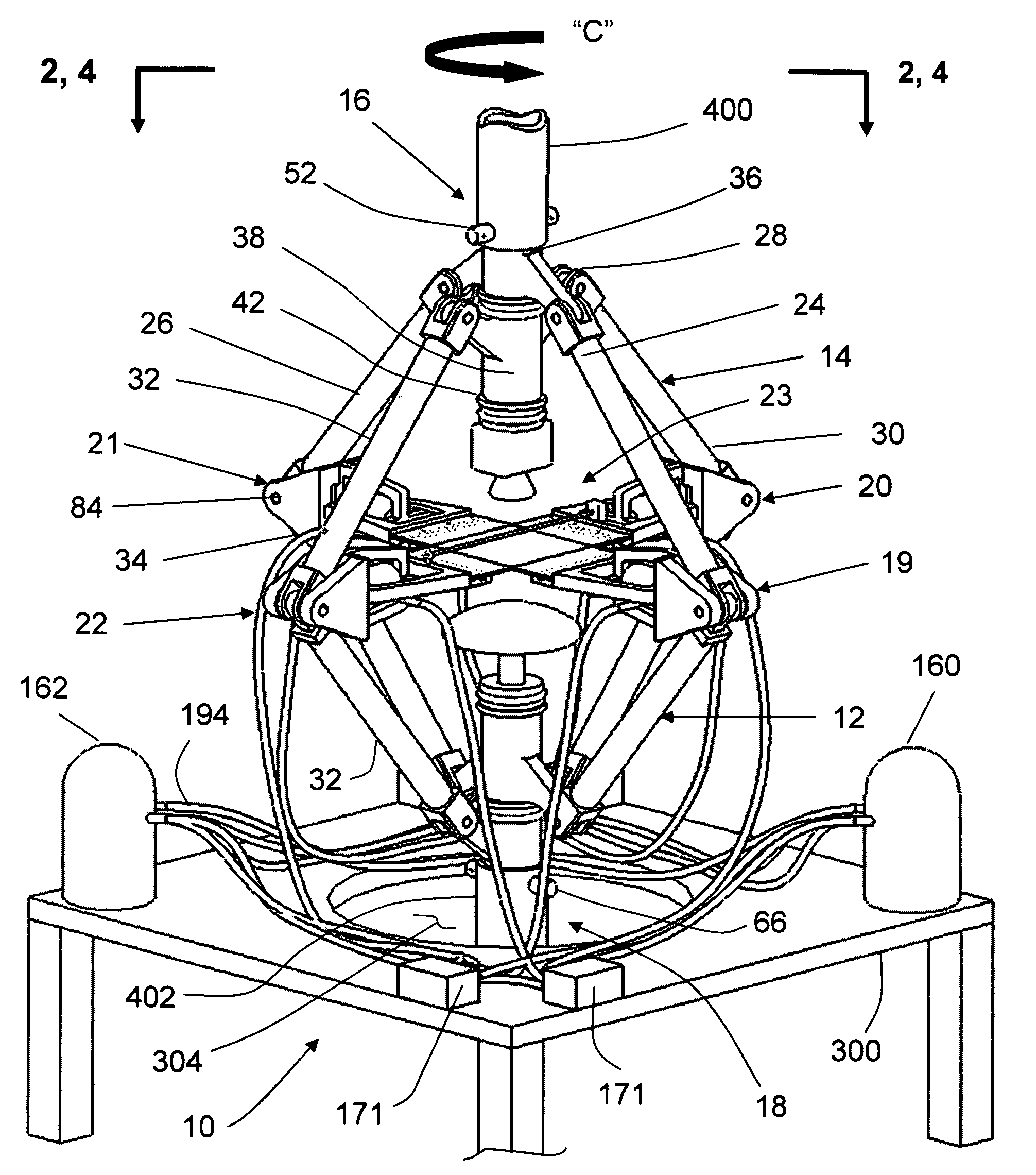 Biaxial and shear testing apparatus with force controls