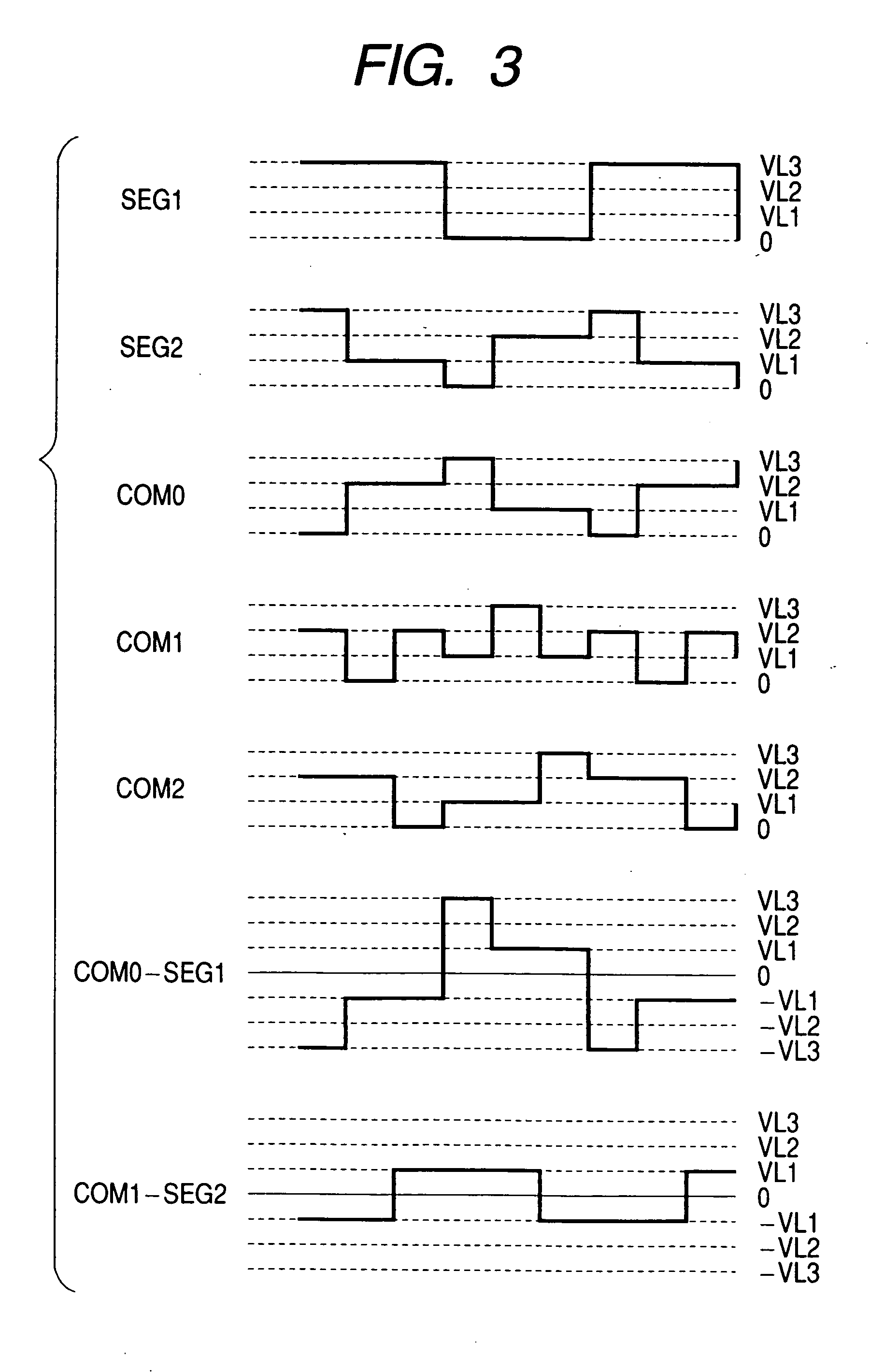 Power circuit for display driver, display device, and camera