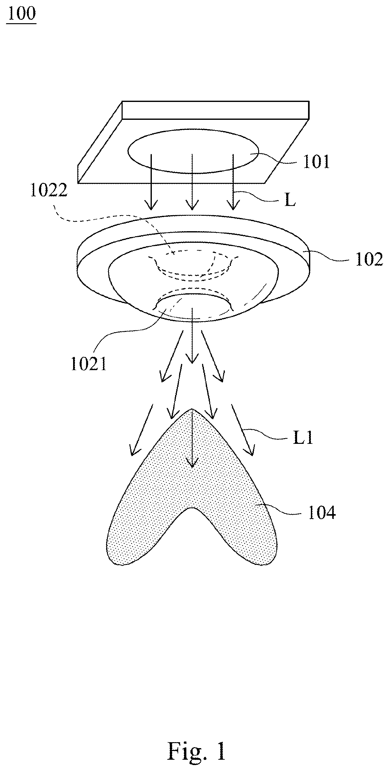 Illuminating device