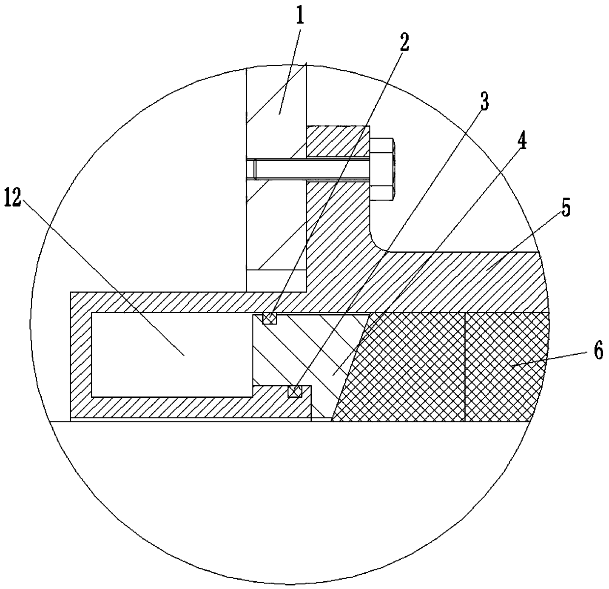 Thermal force compression sealing device