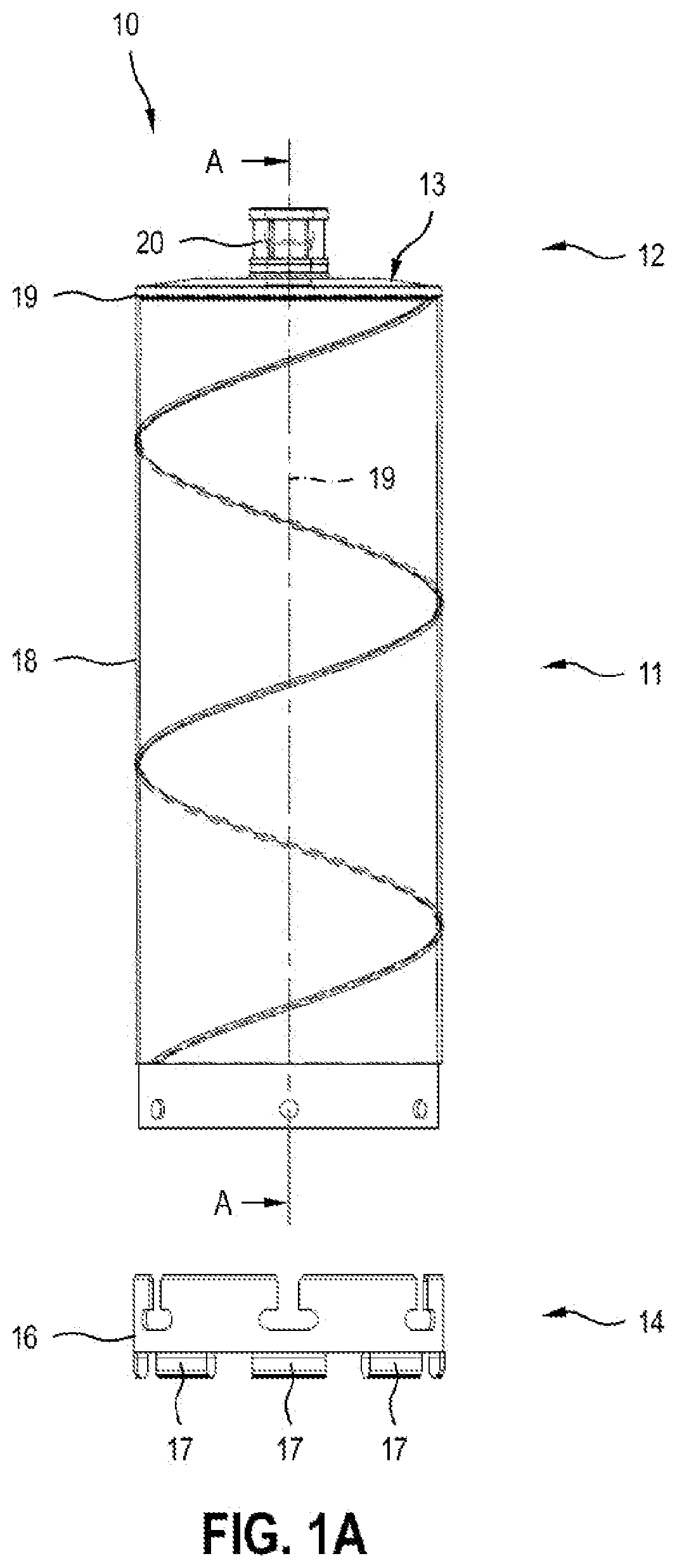 Drill Bit Having a Spiral-Tube-Shaped Drill Shaft and Method for Producing a Spiral-Tube-Shaped Drill Shaft for a Drill Bit