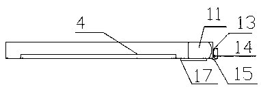 Novel multifunctional railway warning lamp