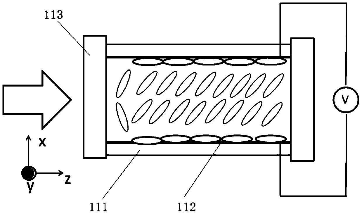 Weak light image reconstruction device and method based on instability of liquid crystal modulation