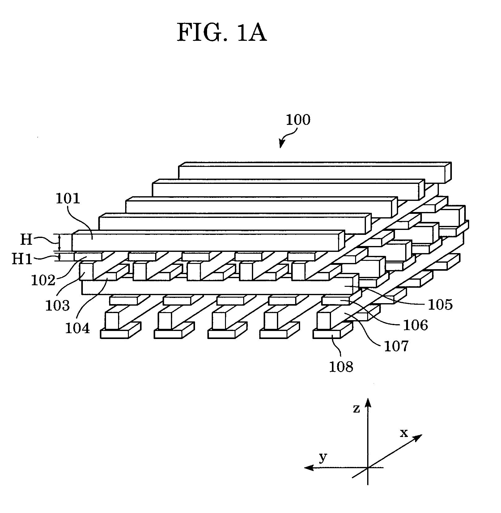 Three-dimensional periodic structure, functional element including the same, and light-emitting device
