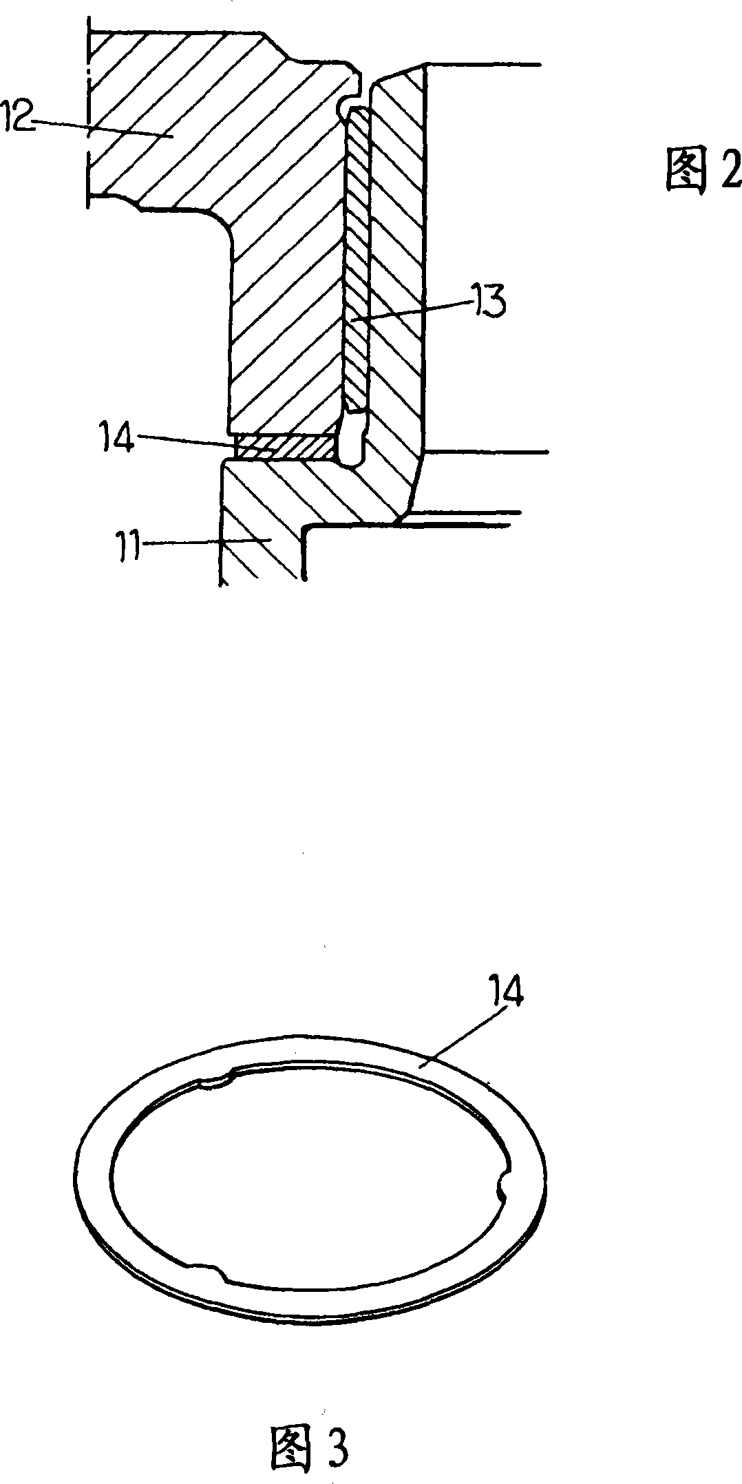 Torsion oscillation damper with journal bearing