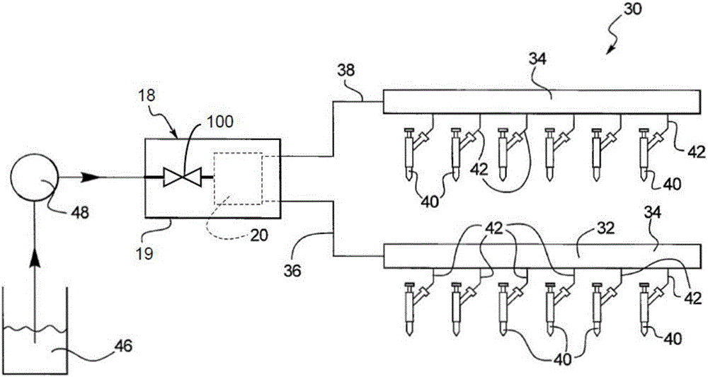 Vented high pressure valve