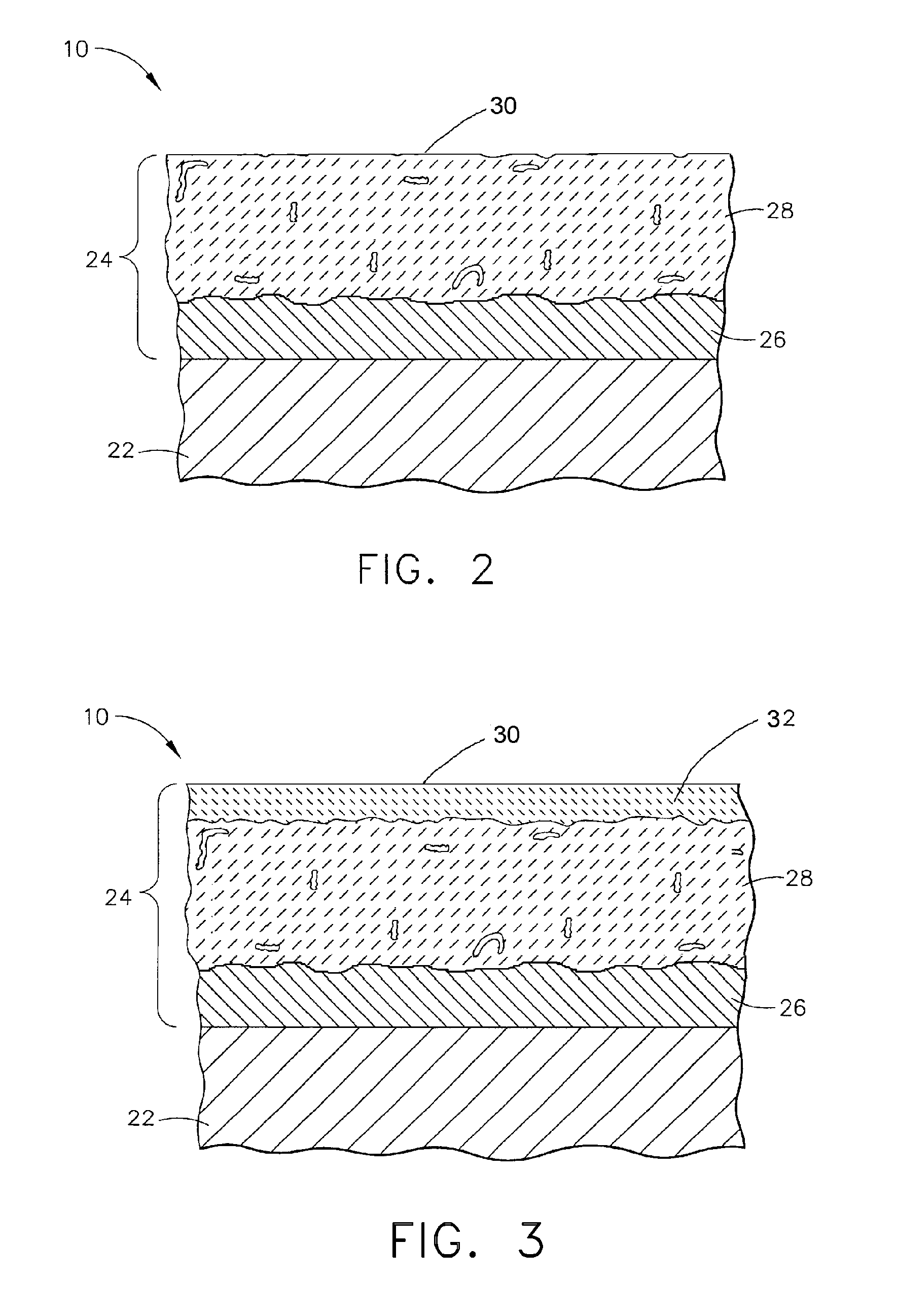 Smooth outer coating for combustor components and coating method therefor