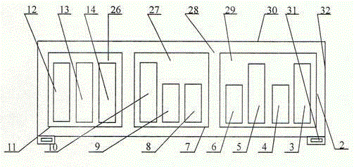 Exchange absorption phase-change refrigeration heating and domestic hot water system