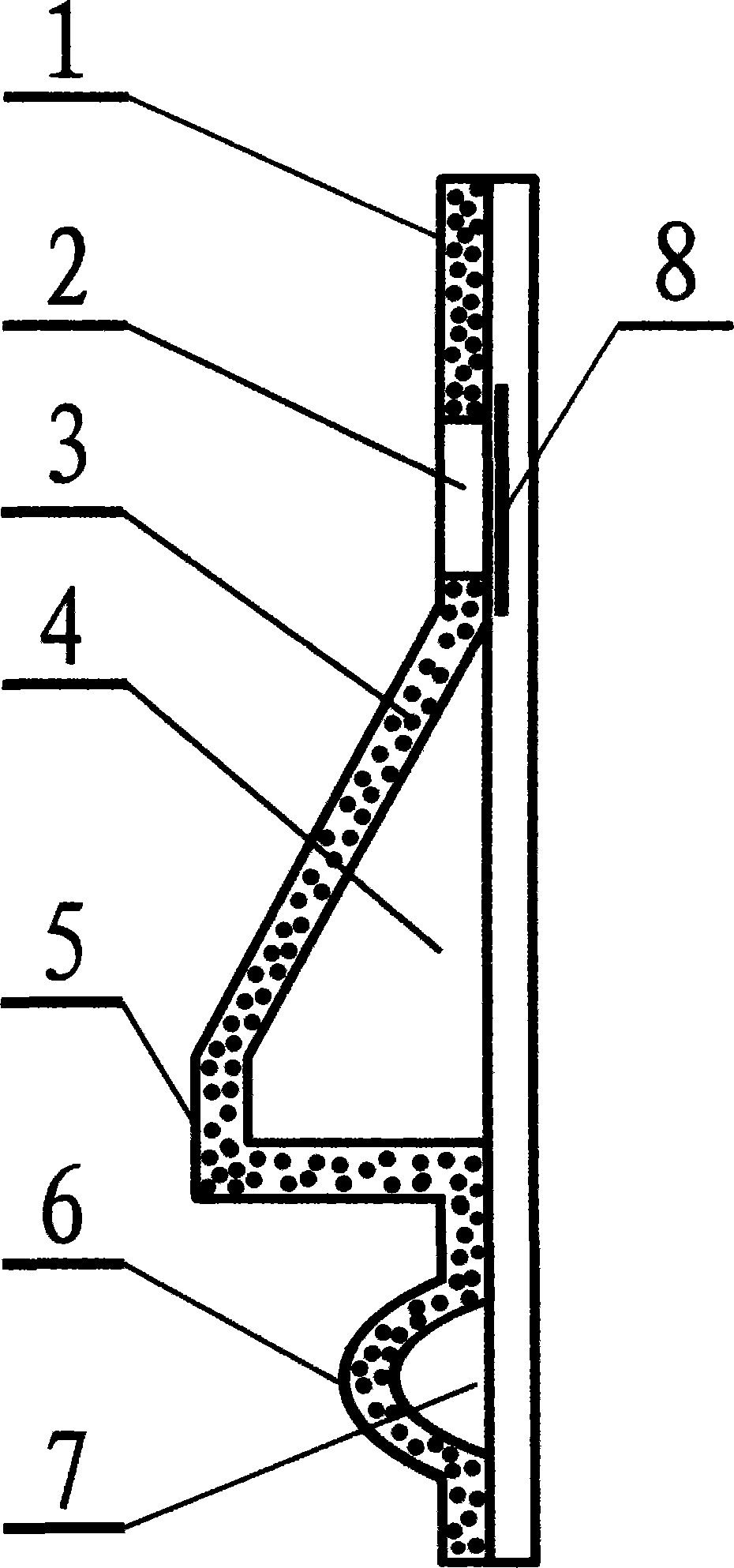 Method for producing natural mineral absorbing filter face mask