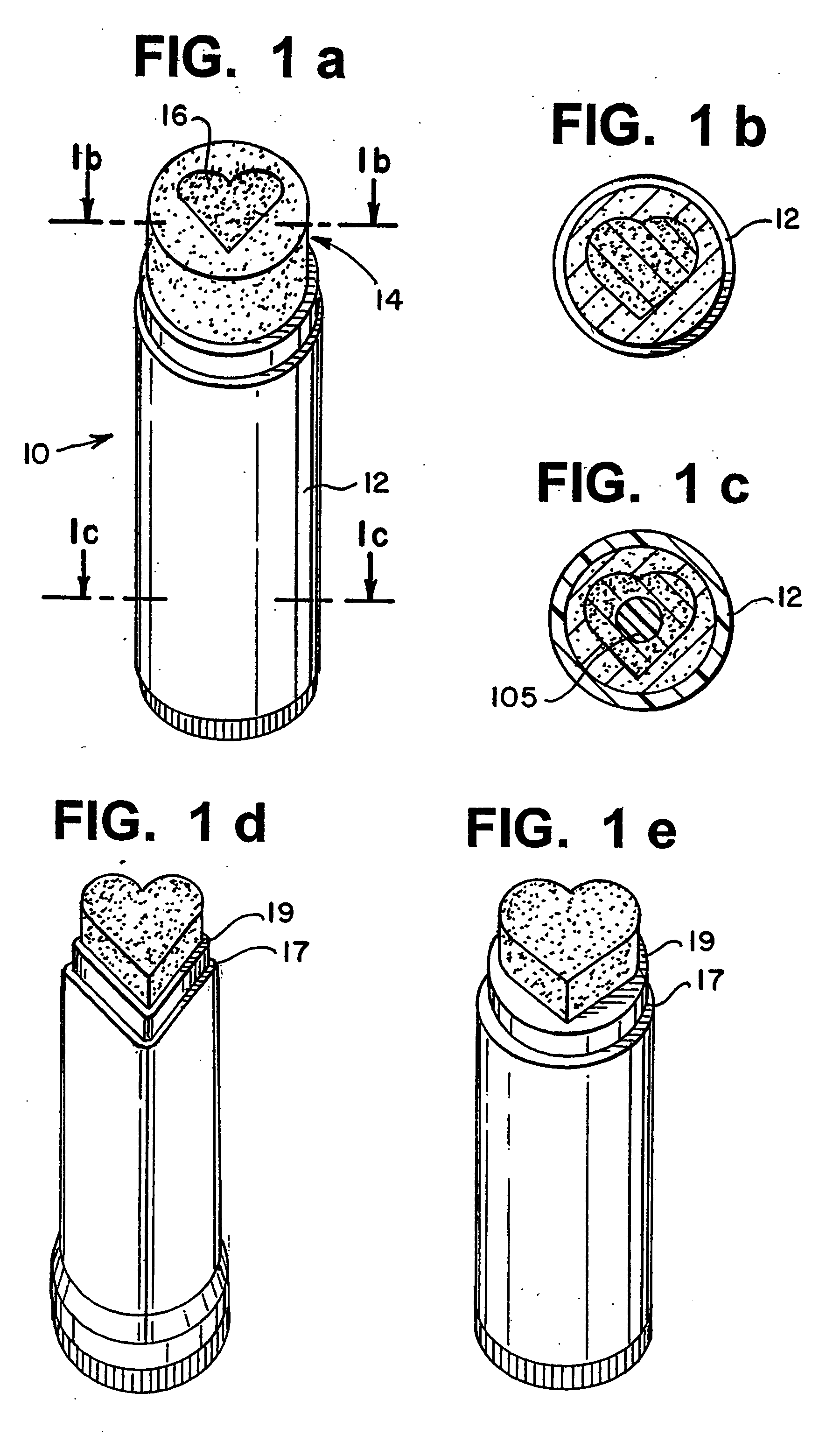 Multi composition stick product and a process and system for manufacturing same