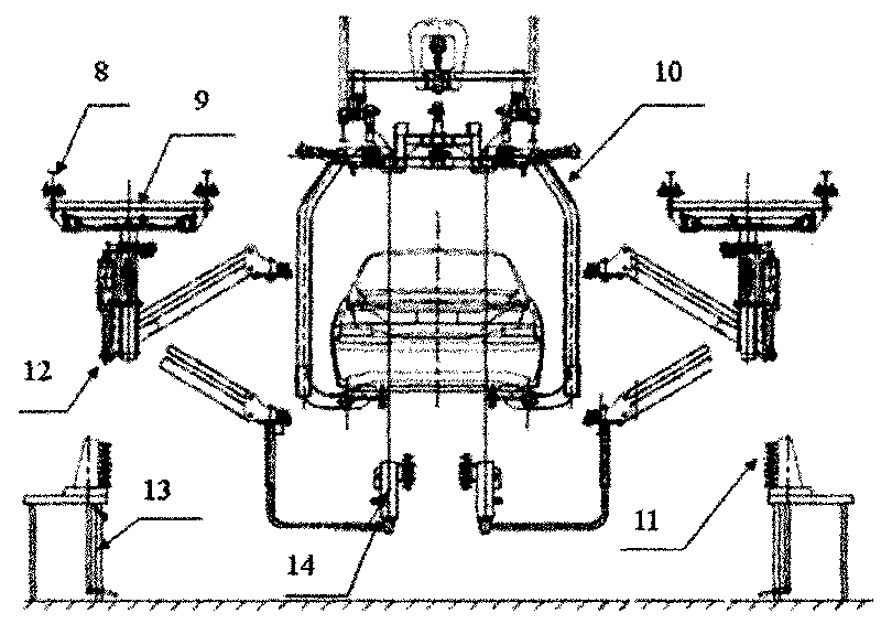 Method for assembling multi-link suspension