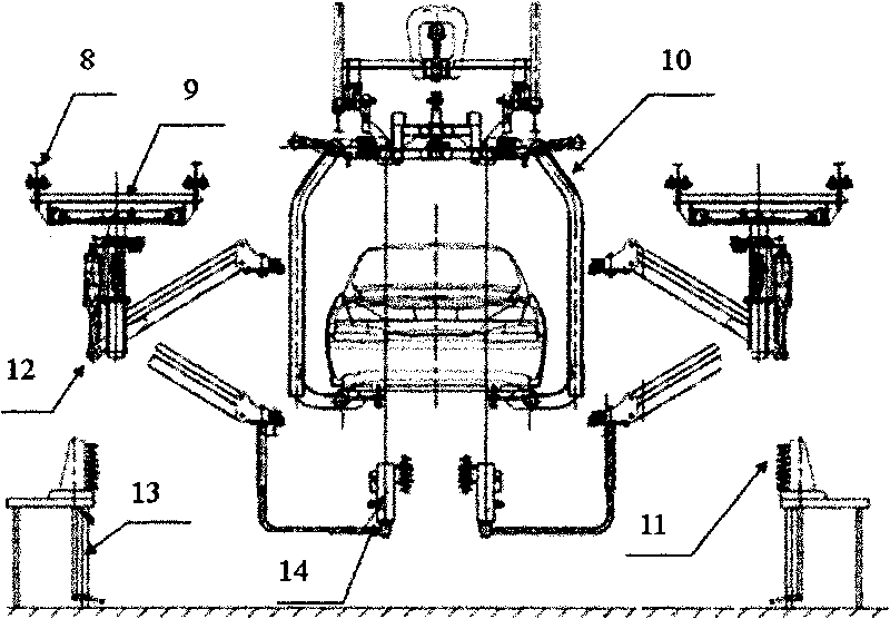 Method for assembling multi-link suspension