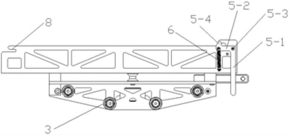 Catapulting rollout device and catapulting system of unmanned aerial vehicle