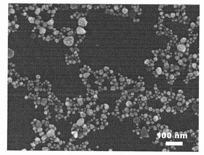 Solution for replacing silver plating in deposited nanostructure on surface of silicon matrix and use method thereof