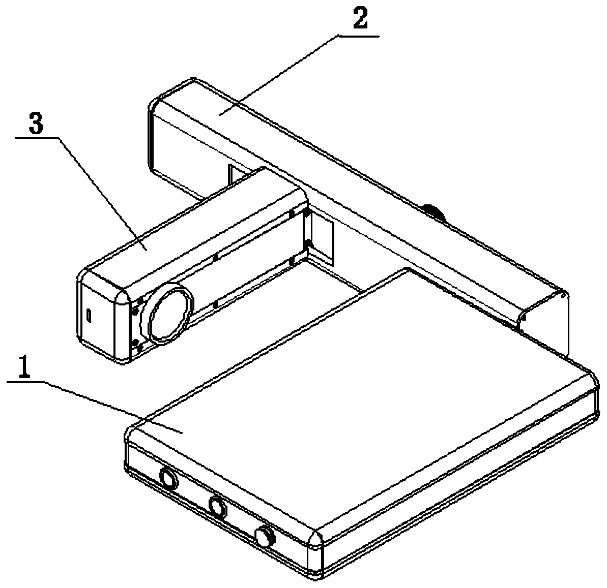 Portable laser marking machine