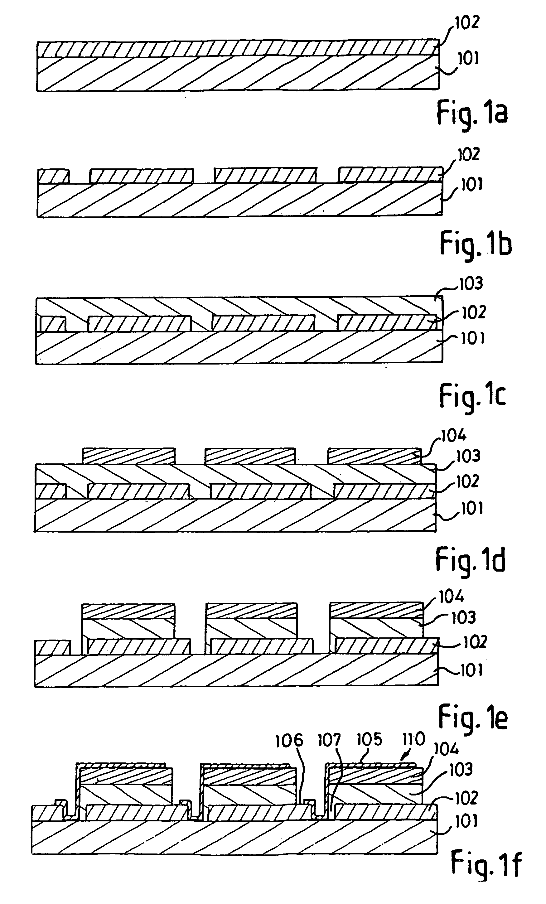 Electrical connection of optoelectronic devices