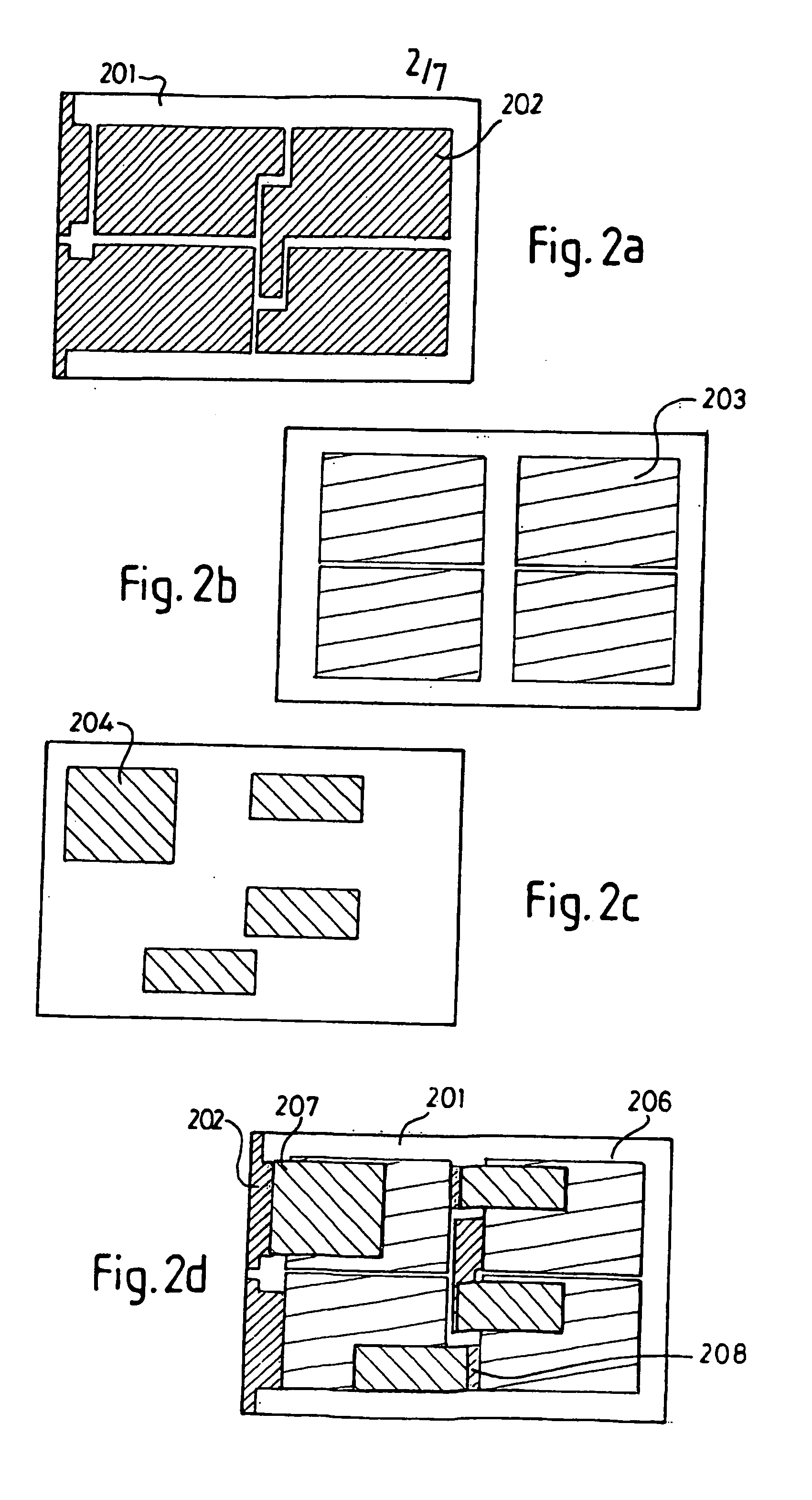 Electrical connection of optoelectronic devices