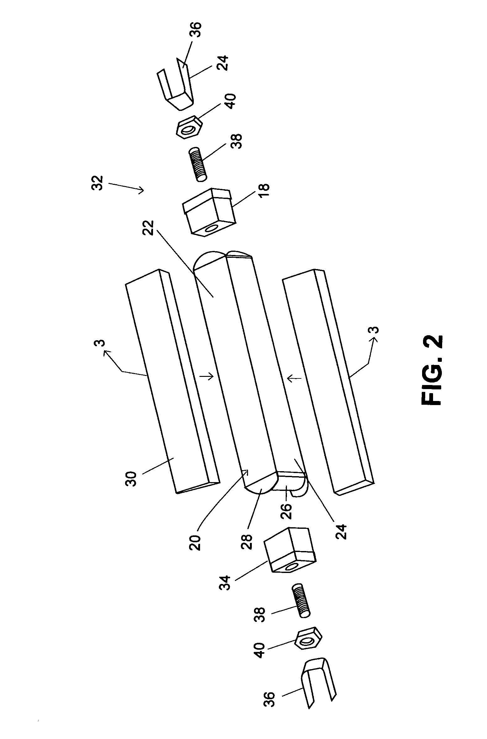 Reinforced tension and compression reacting strut and method of making same