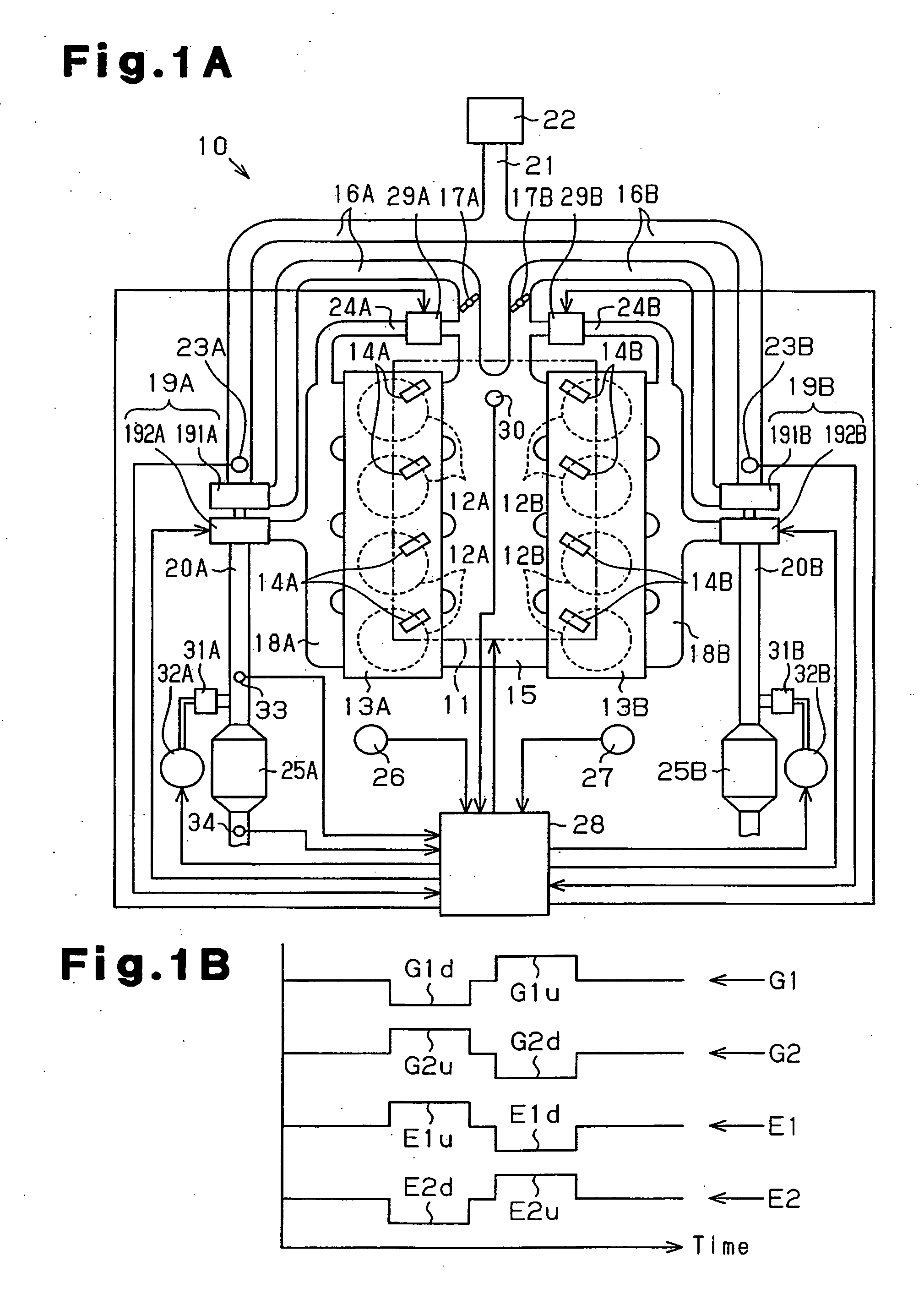 Exhaust gas purifying apparatus and method in internal combustion engine
