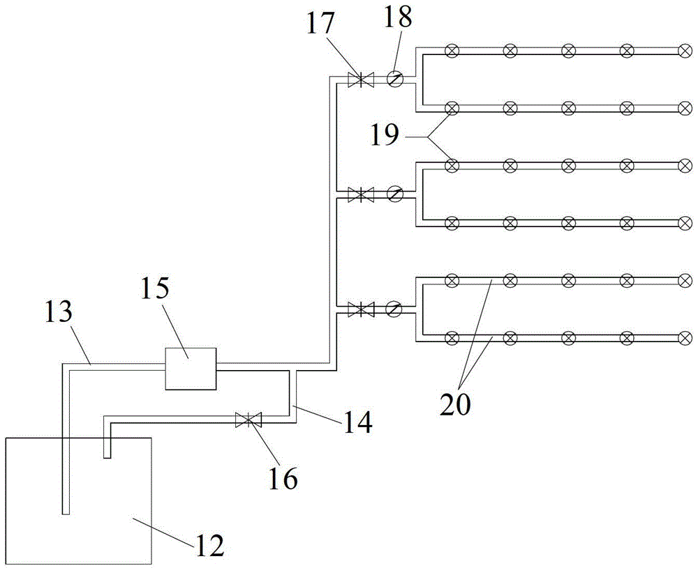 Indoor analog experiment device for roadbed slope erosion