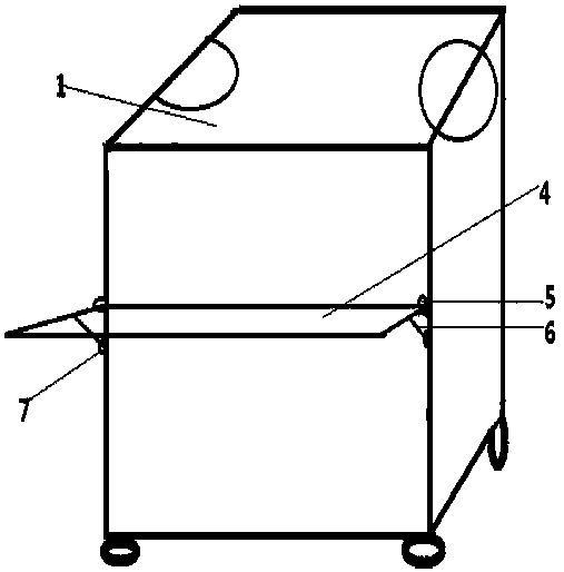 Novel mobile structural article storage device