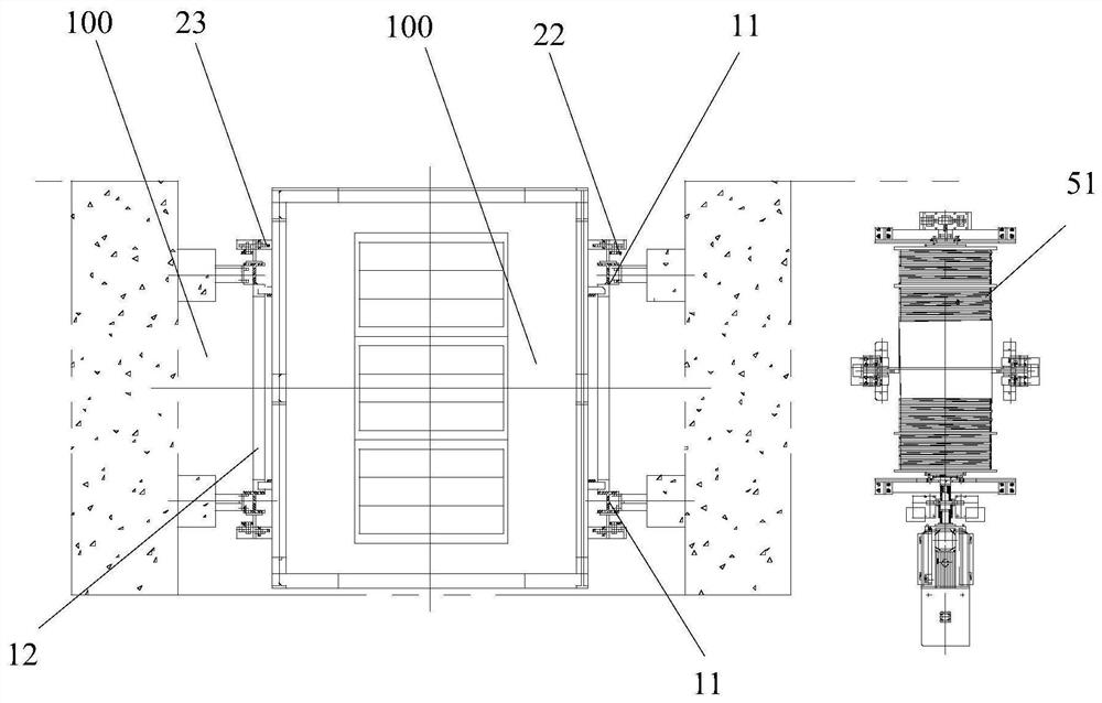 Wharf cargo lifting equipment and using method thereof