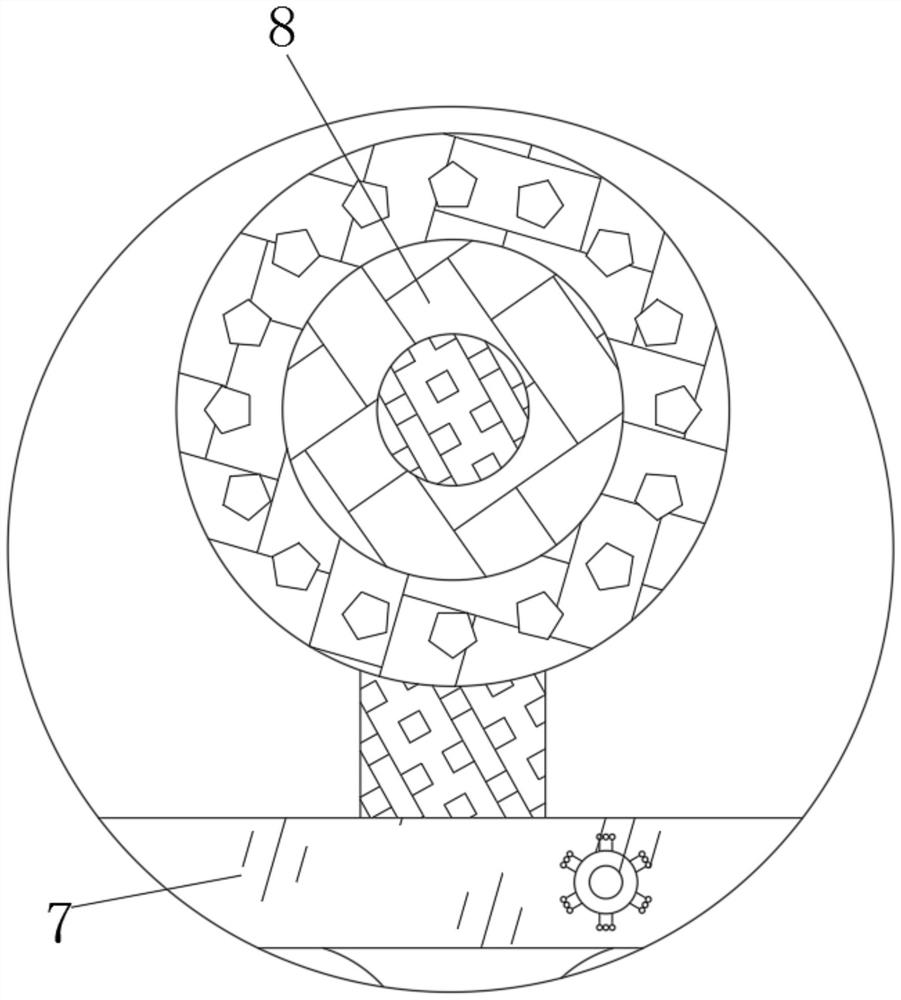 Device for polishing surface of wall before wall painting