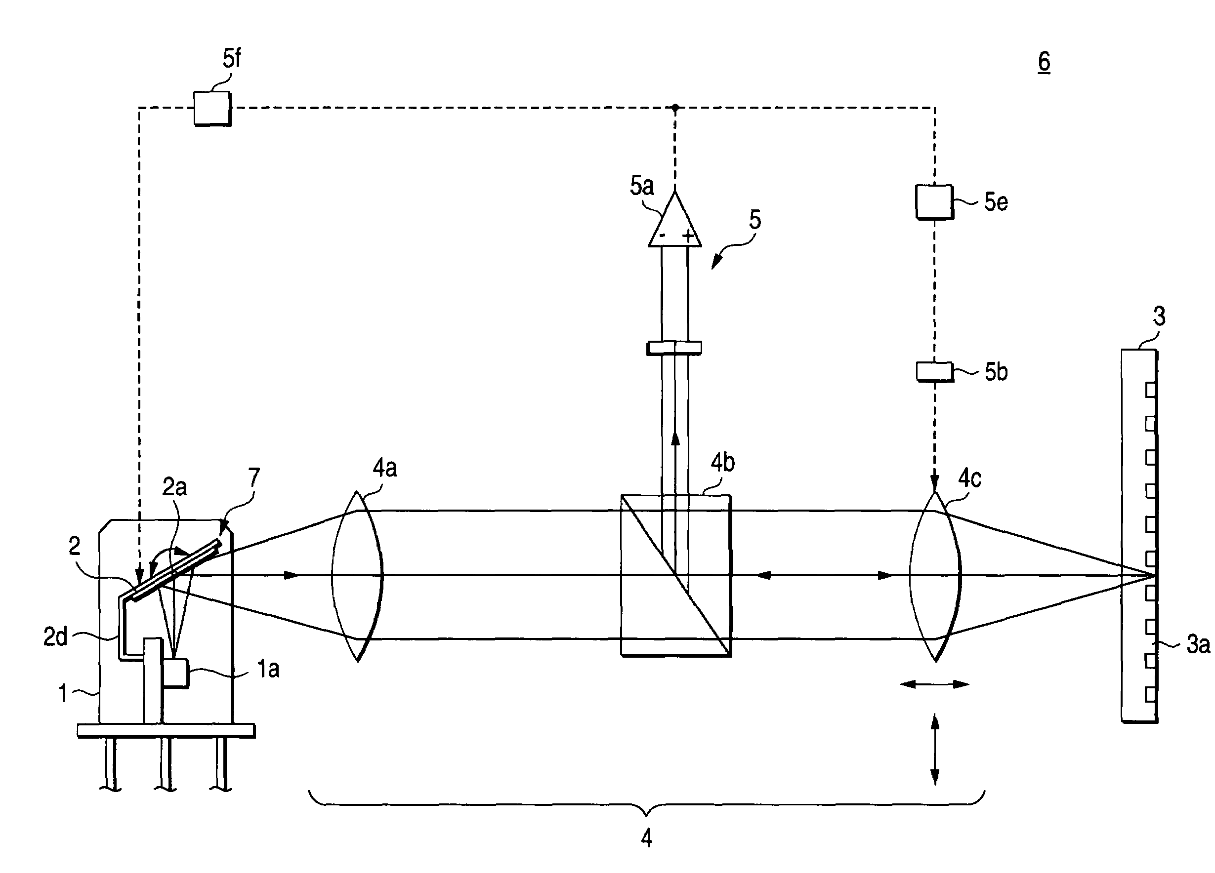 Optical disk device having mirror in micro electrical mechanical system