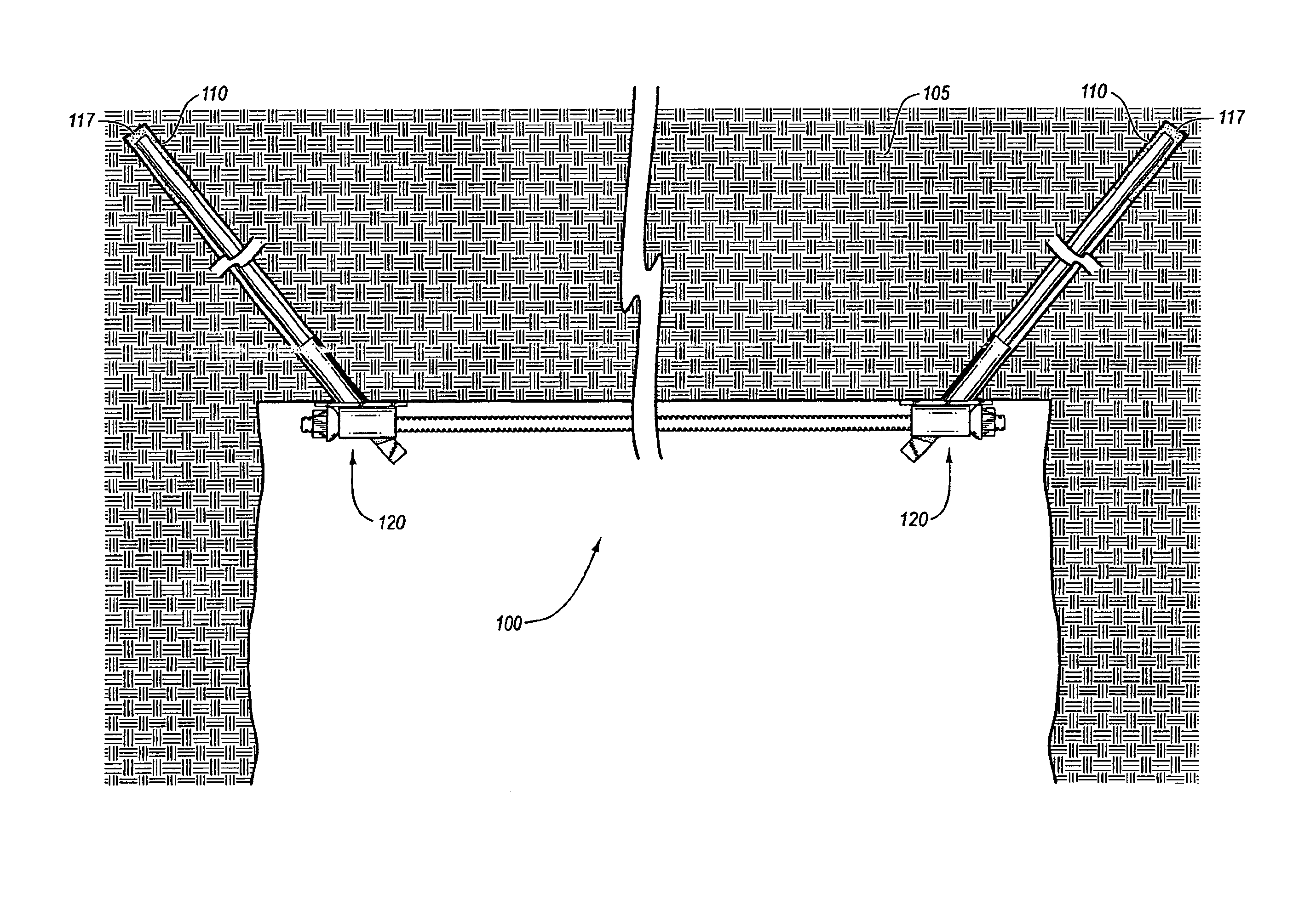 Roof support truss