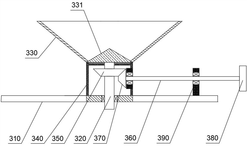 Device and process for preparing composite whey protein powder solid beverage