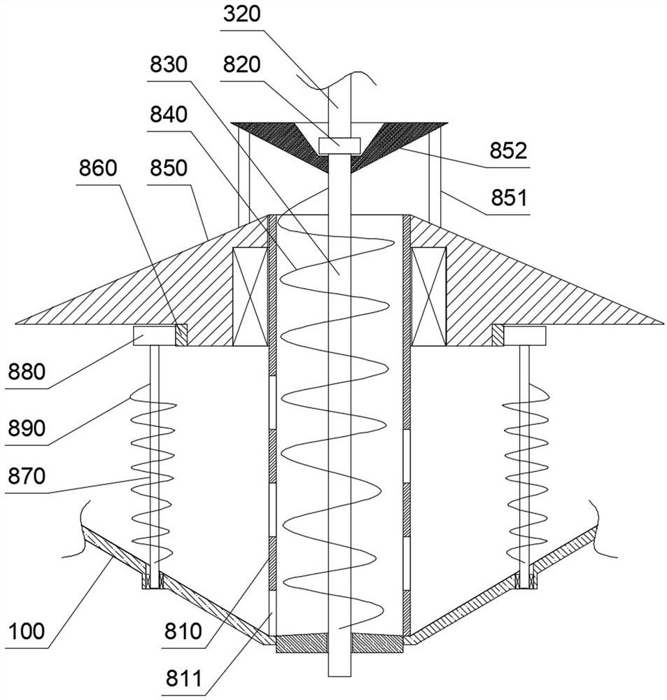 Device and process for preparing composite whey protein powder solid beverage