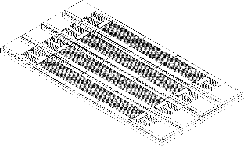 Translational grating light modulator and manufacture method and array thereof