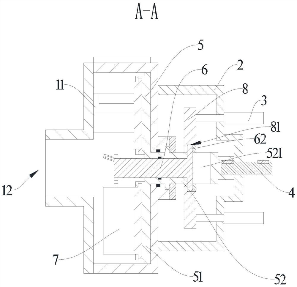 Automobile engine cooling water pump