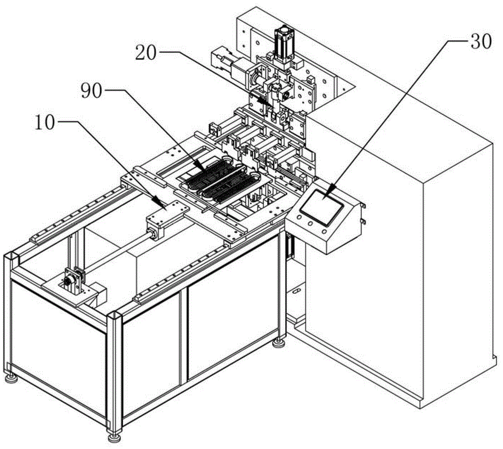 Efficient energy-saving and noise-reducing servo spot-welding equipment