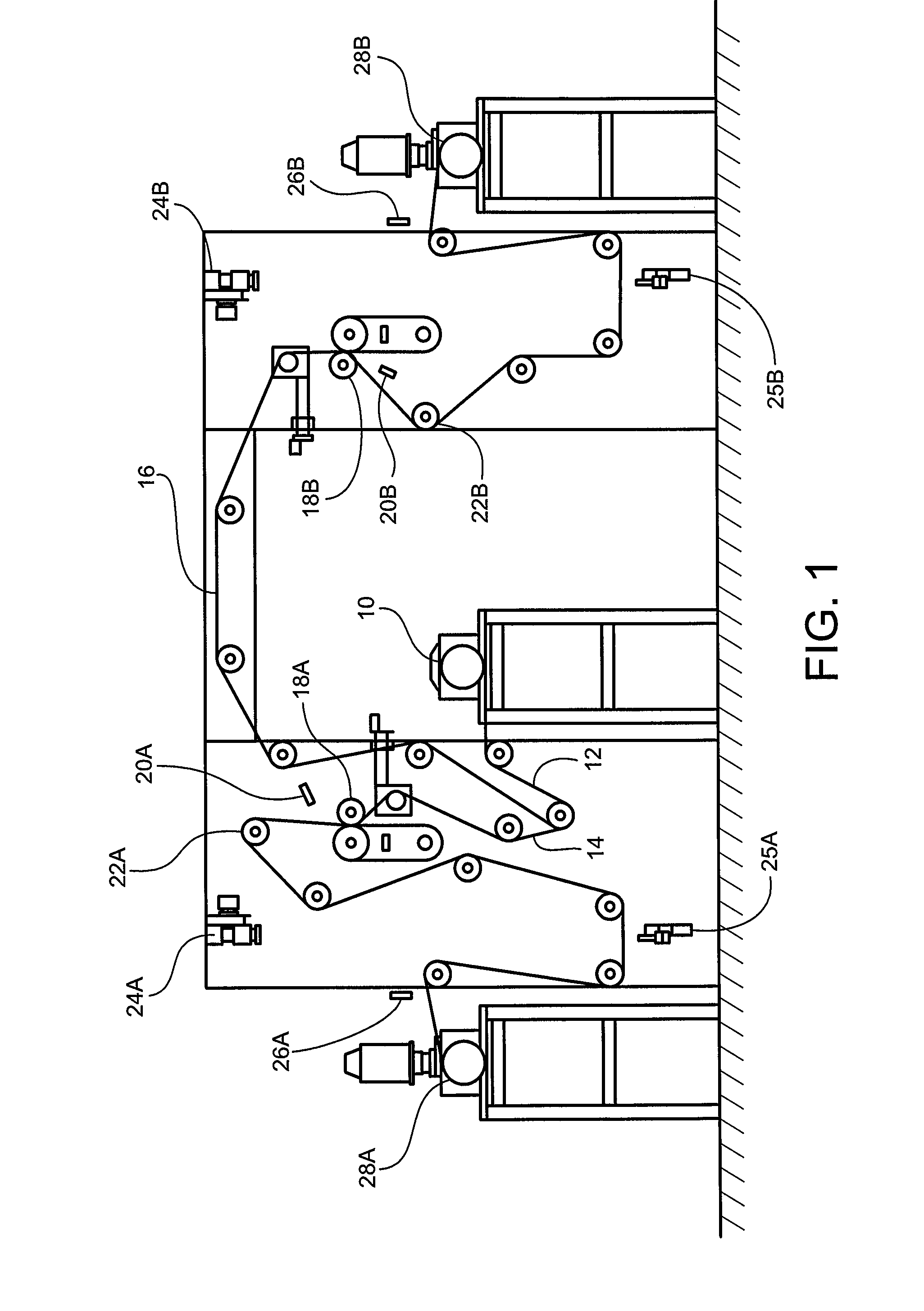 Continuous web inline testing apparatus, defect mapping system and related methods