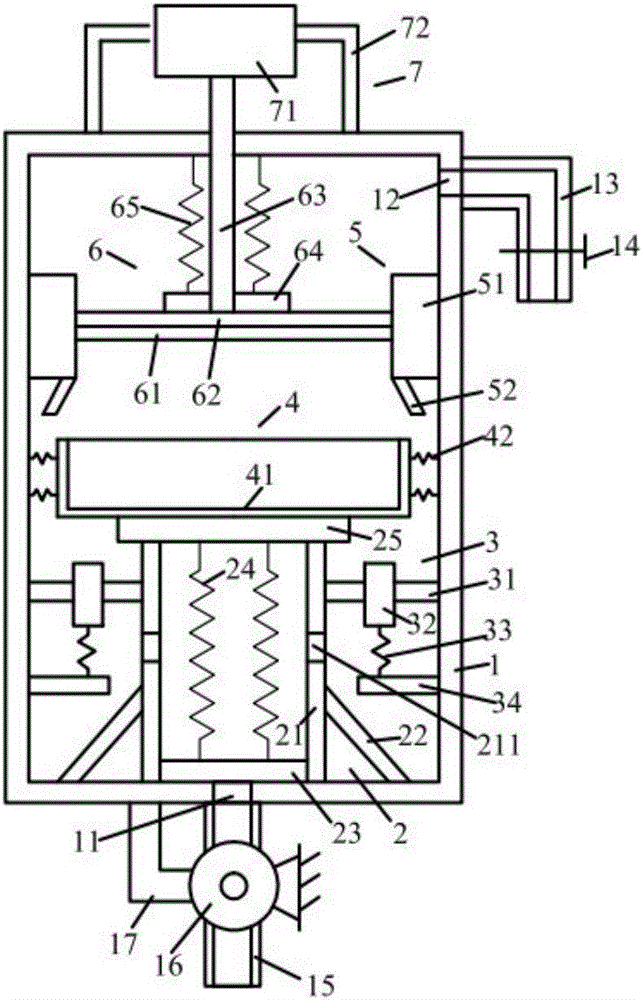 Fog and haze absorption and purification device