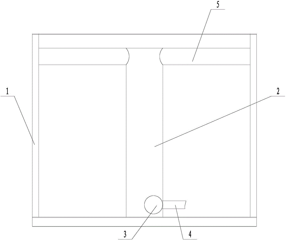 Dissolved air flotation contact chamber