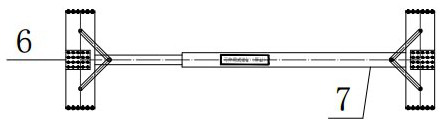 A foundation pit support system and its construction method