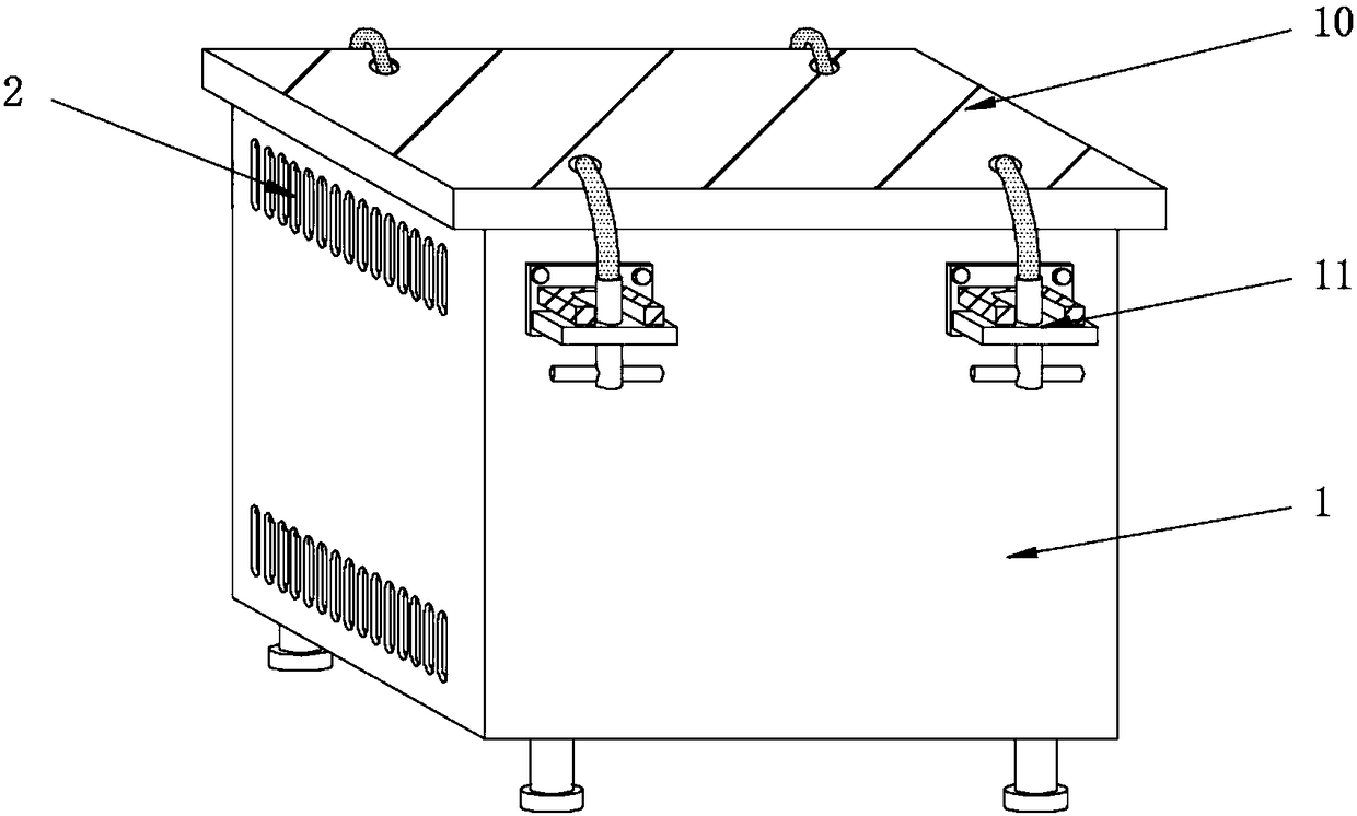 Packaging and transporting structure for garment processing production