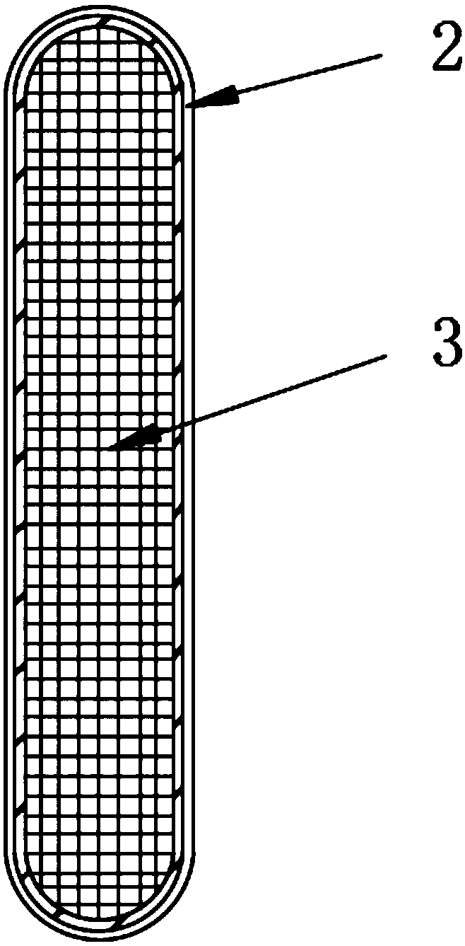 Packaging and transporting structure for garment processing production