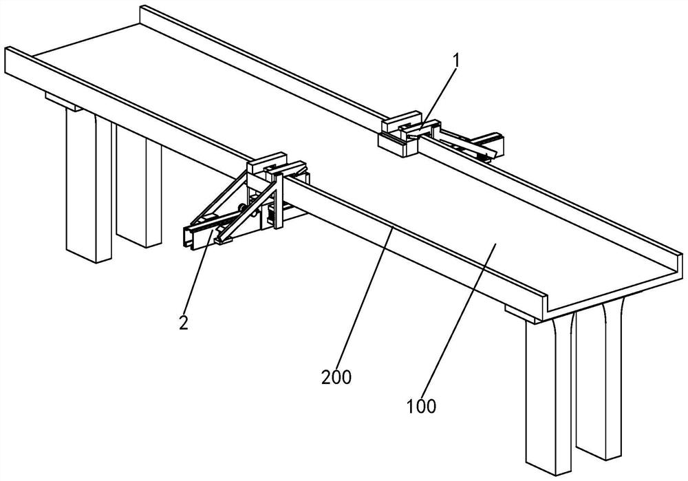 Bridge safety detection device