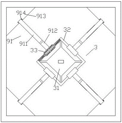 Transformer equipment with guiding and positioning apparatus and indicating function, and use method therefor